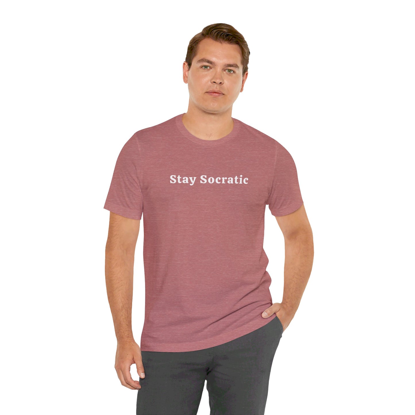 Stay Socratic Blairsville Unisex Jersey Short Sleeve Tee