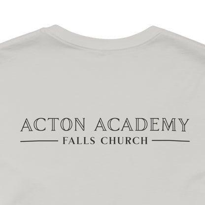 Guide definition with Falls Church on back Jersey Short Sleeve Tee