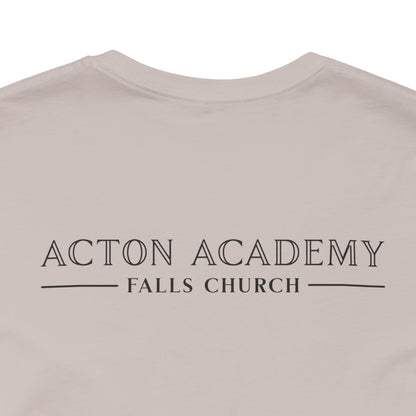 Guide definition with Falls Church on back Jersey Short Sleeve Tee