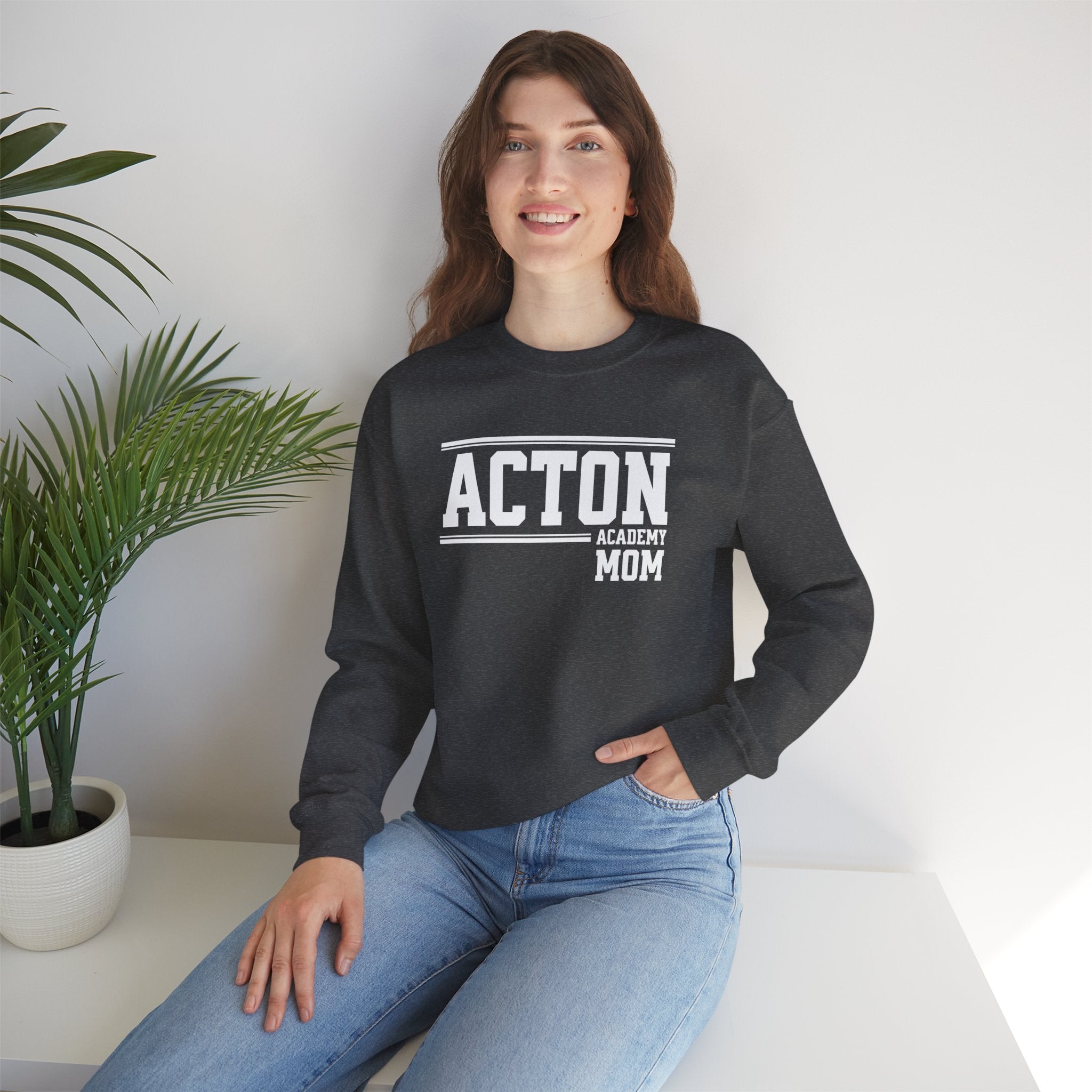 Acton Mom Unisex Heavy Blend™ Crewneck Sweatshirt – Acton Spirit Shop