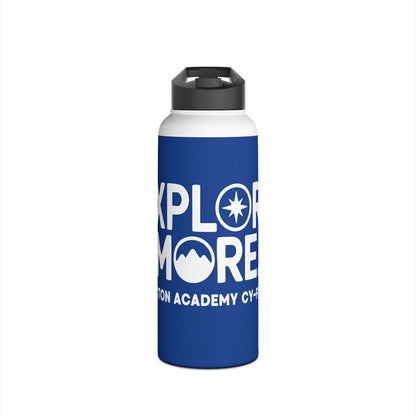 Acton CyFair Stainless Steel Water Bottle, Standard Lid