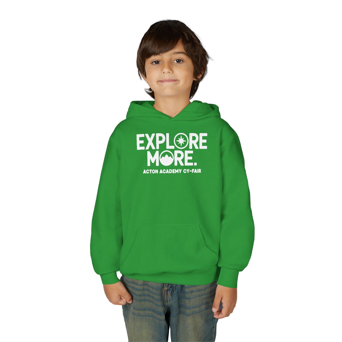 Acton CyFair Youth Heavy Blend Hooded Sweatshirt