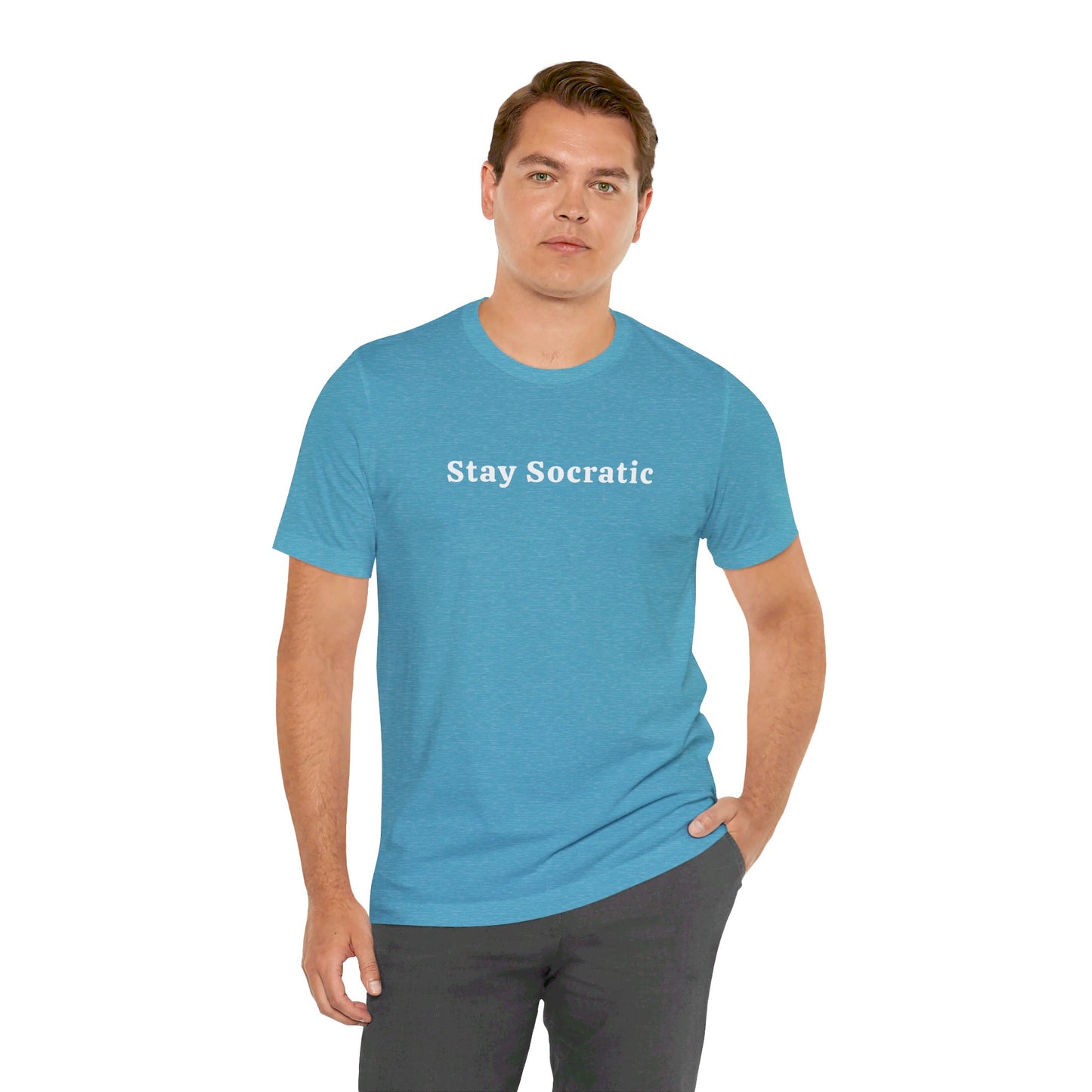 Stay Socratic Blairsville Unisex Jersey Short Sleeve Tee