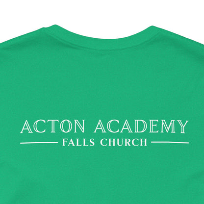 Guide Definition with Falls Church on back White Letters Unisex Jersey Short Sleeve Tee