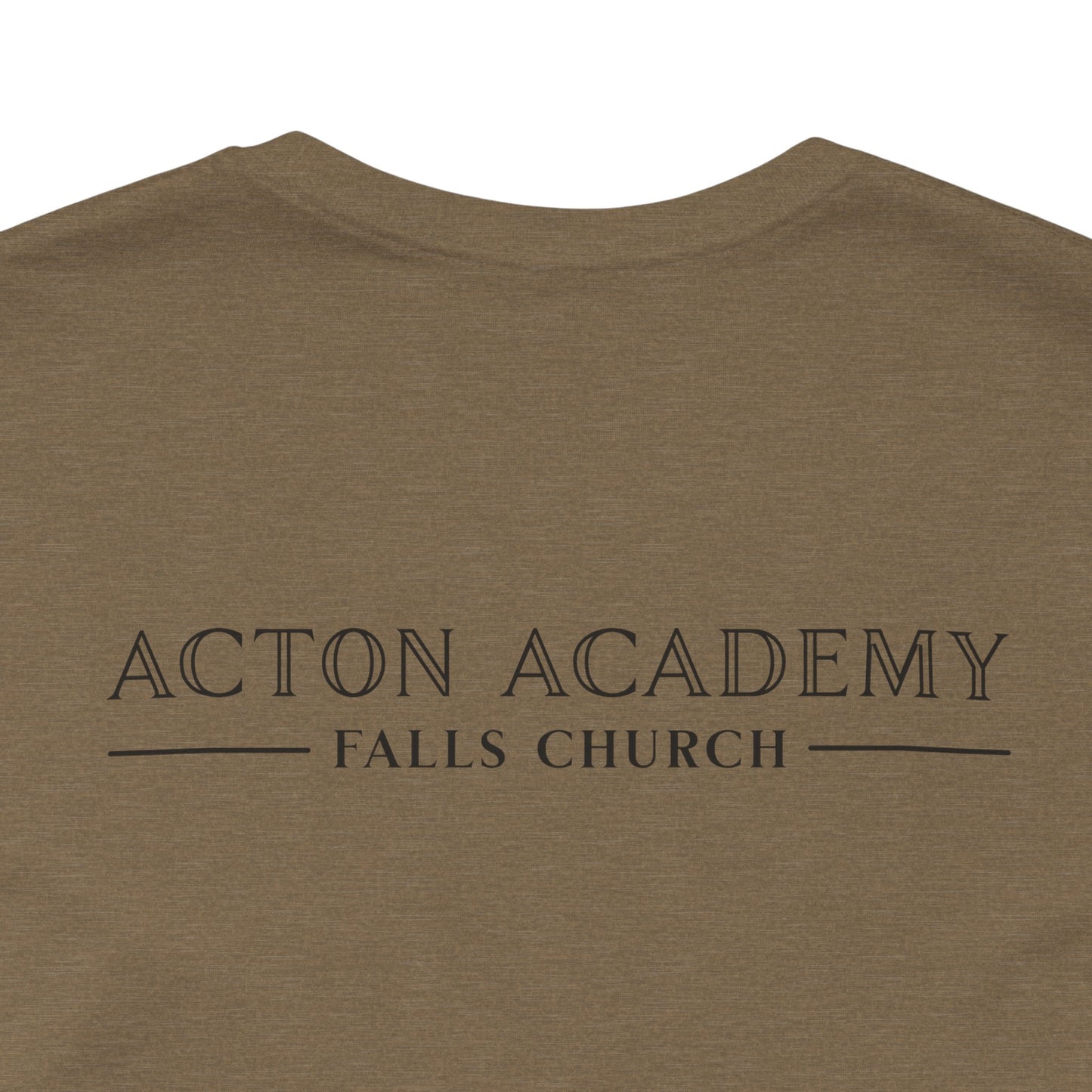 Guide definition with Falls Church on back Jersey Short Sleeve Tee