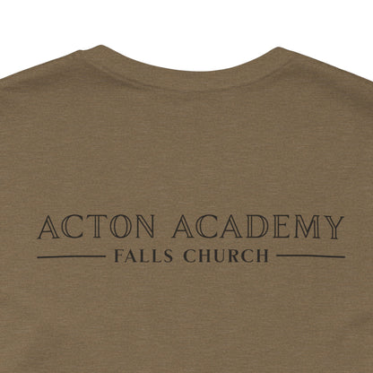 Guide definition with Falls Church on back Jersey Short Sleeve Tee