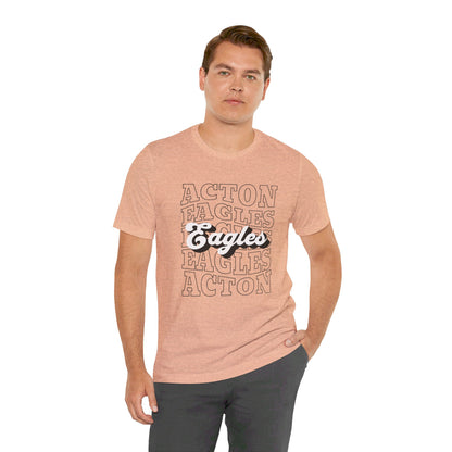 Acton Eagles Spirit T-Shirt Unisex Jersey Short Sleeve