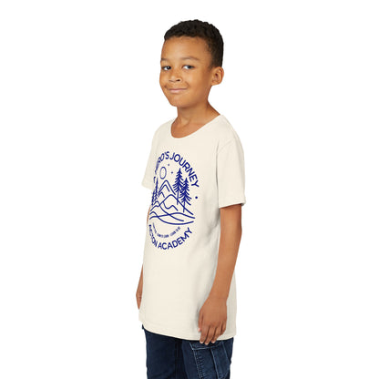 Hero's Journey Line Drawing with Acton CyFair Youth Short Sleeve Tee