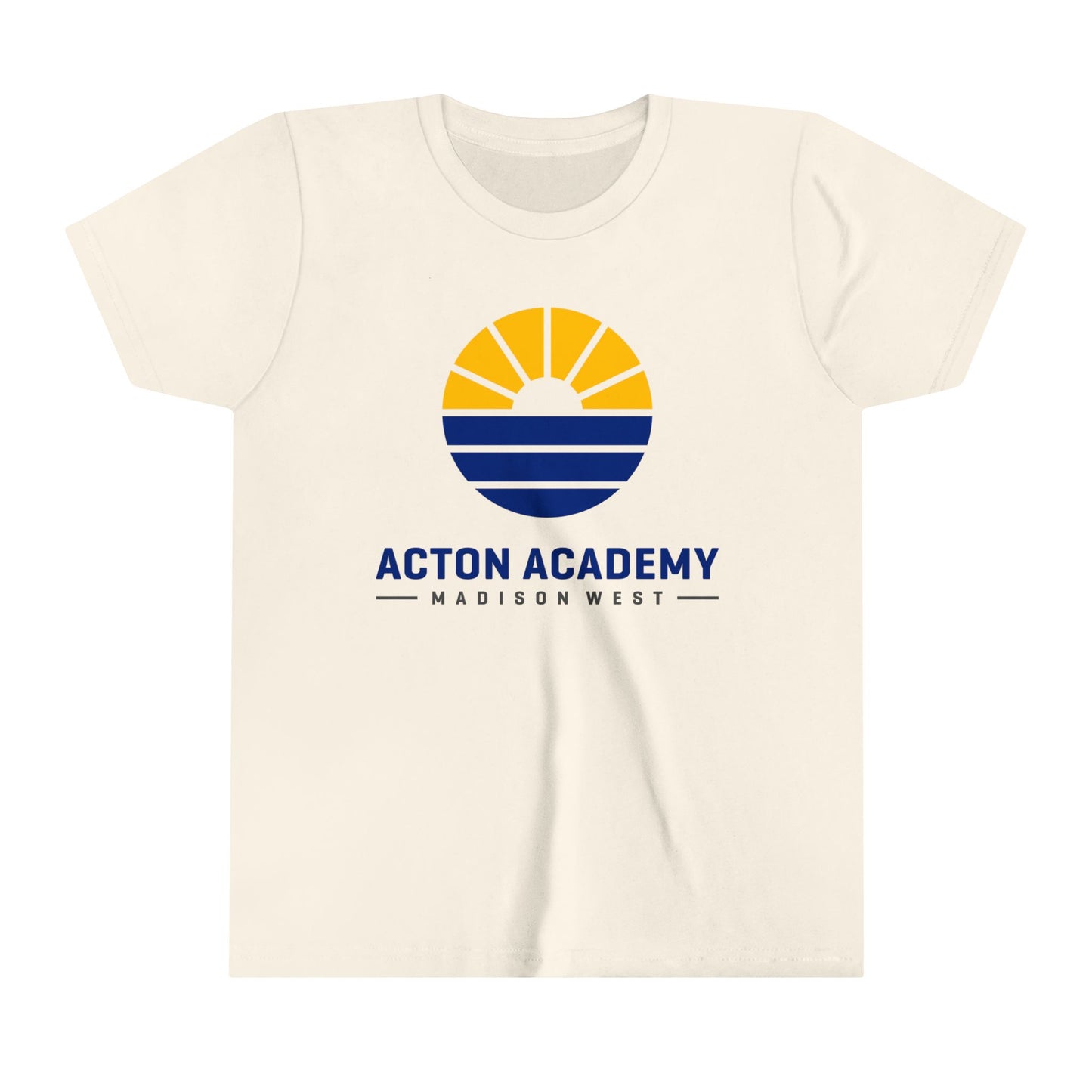 Acton Madison West blue/yellow Youth Short Sleeve Tee