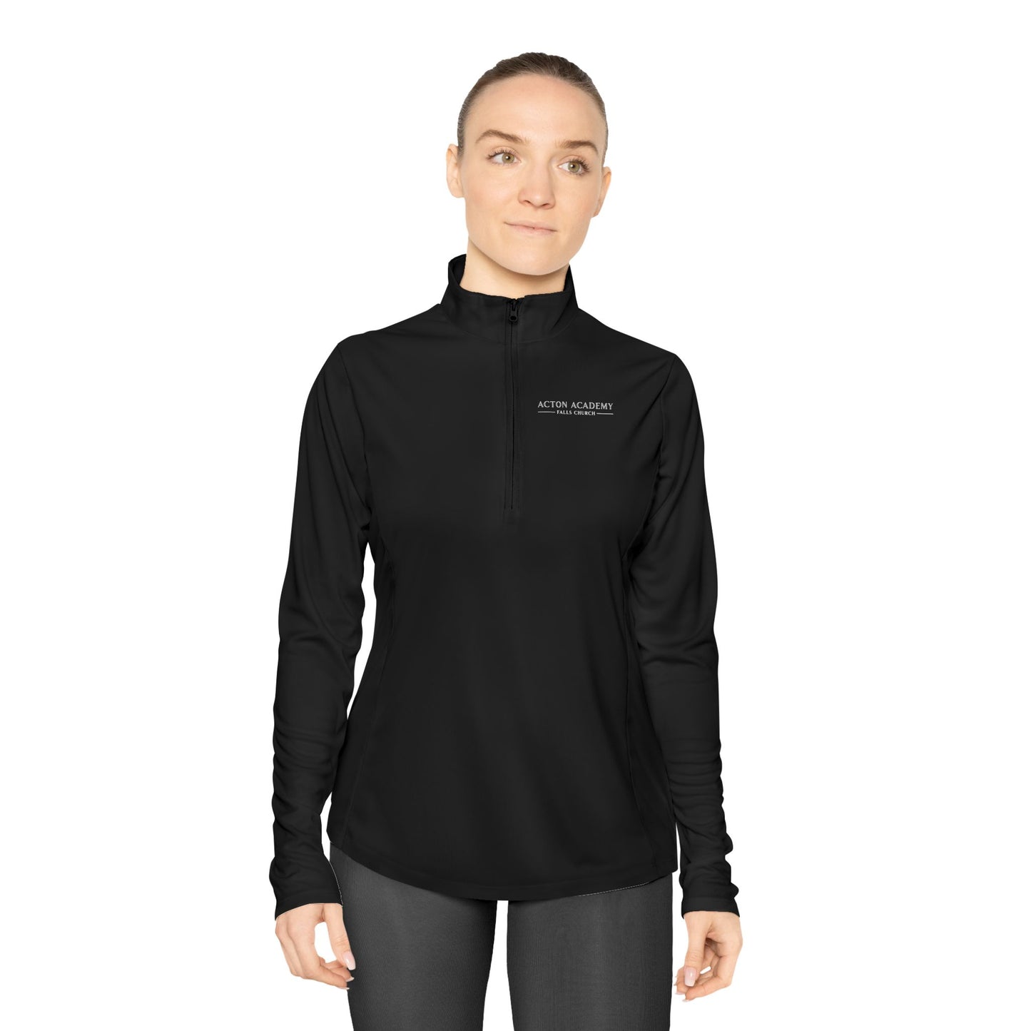 Acton Academy Falls Church Ladies Quarter-Zip Pullover