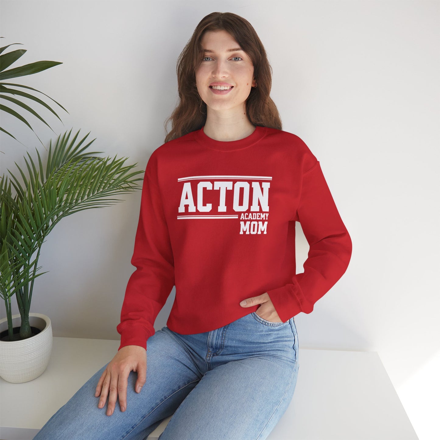 Acton Mom Unisex Heavy Blend™ Crewneck Sweatshirt