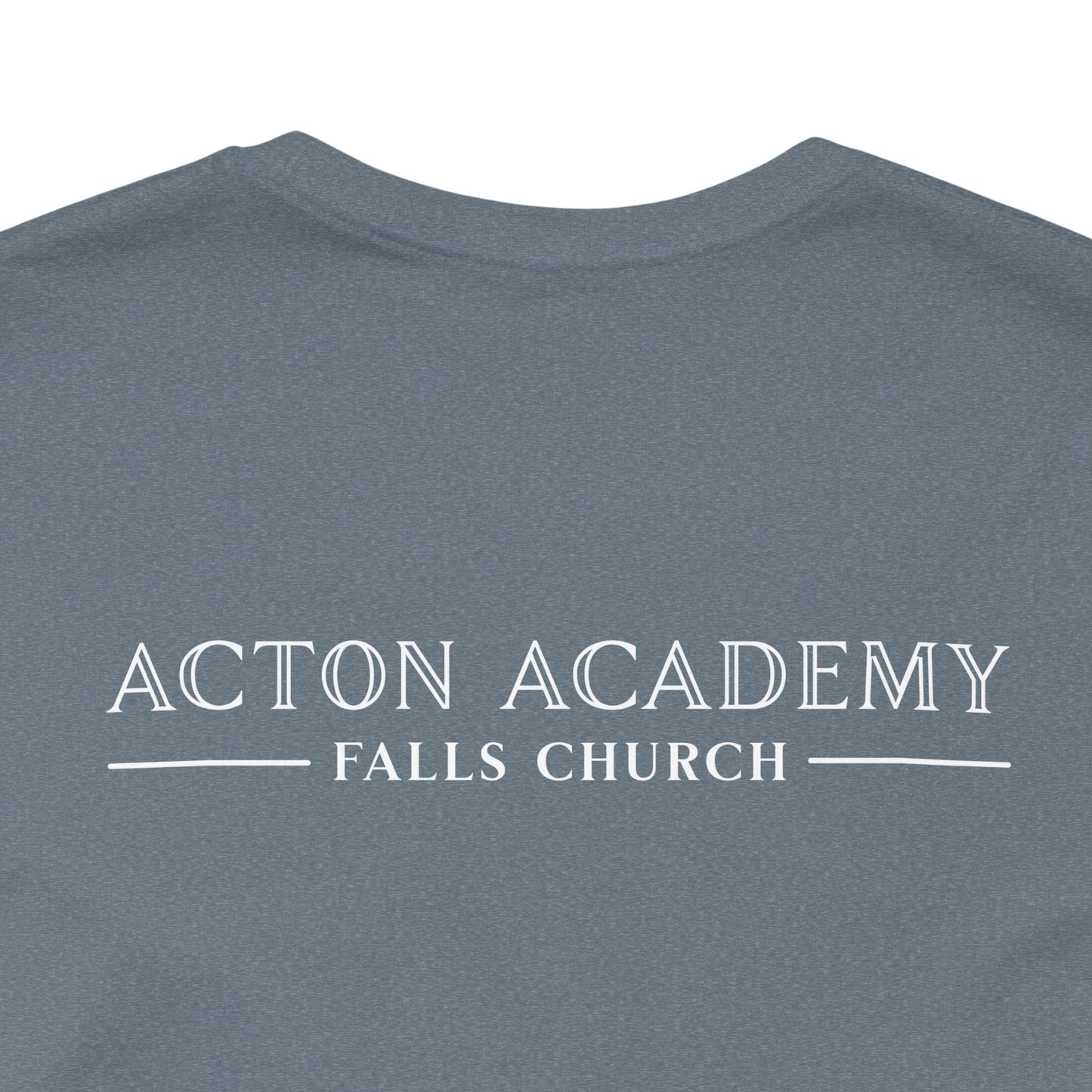 Guide Definition with Falls Church on back White Letters Unisex Jersey Short Sleeve Tee