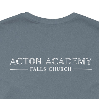 Guide Definition with Falls Church on back White Letters Unisex Jersey Short Sleeve Tee