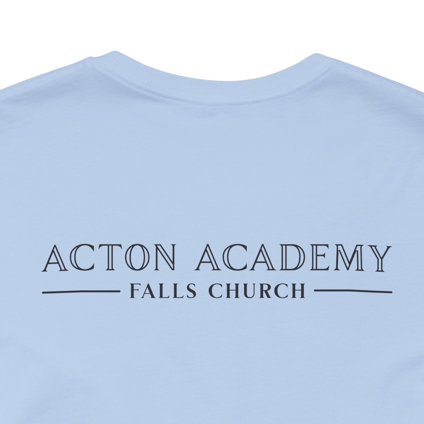 Guide definition with Falls Church on back Jersey Short Sleeve Tee