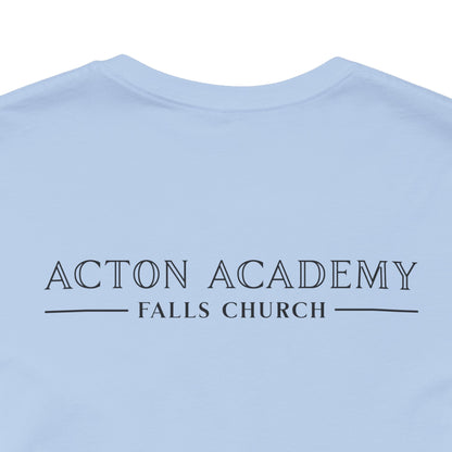 Guide definition with Falls Church on back Jersey Short Sleeve Tee