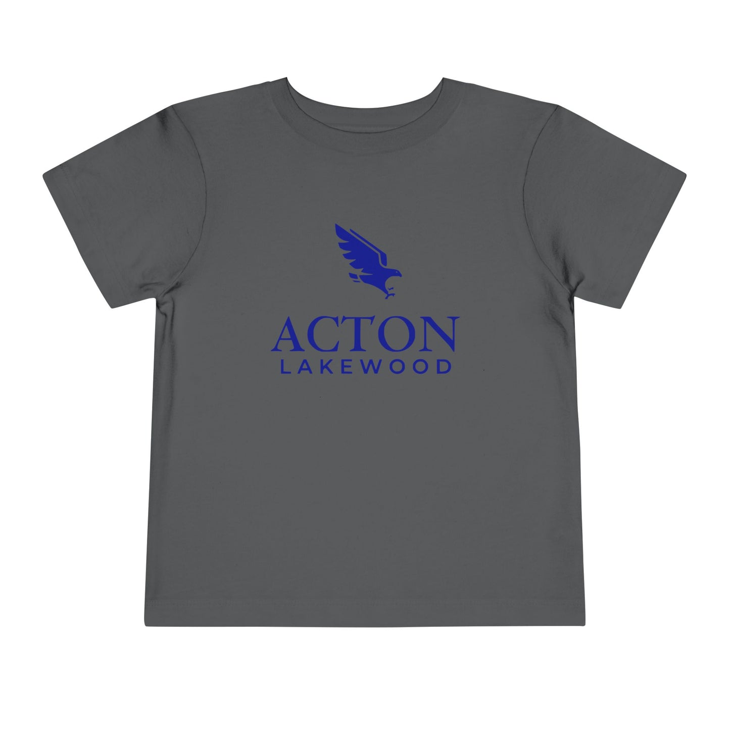 Acton Lakewood with Blue Logo Toddler Short Sleeve Tee