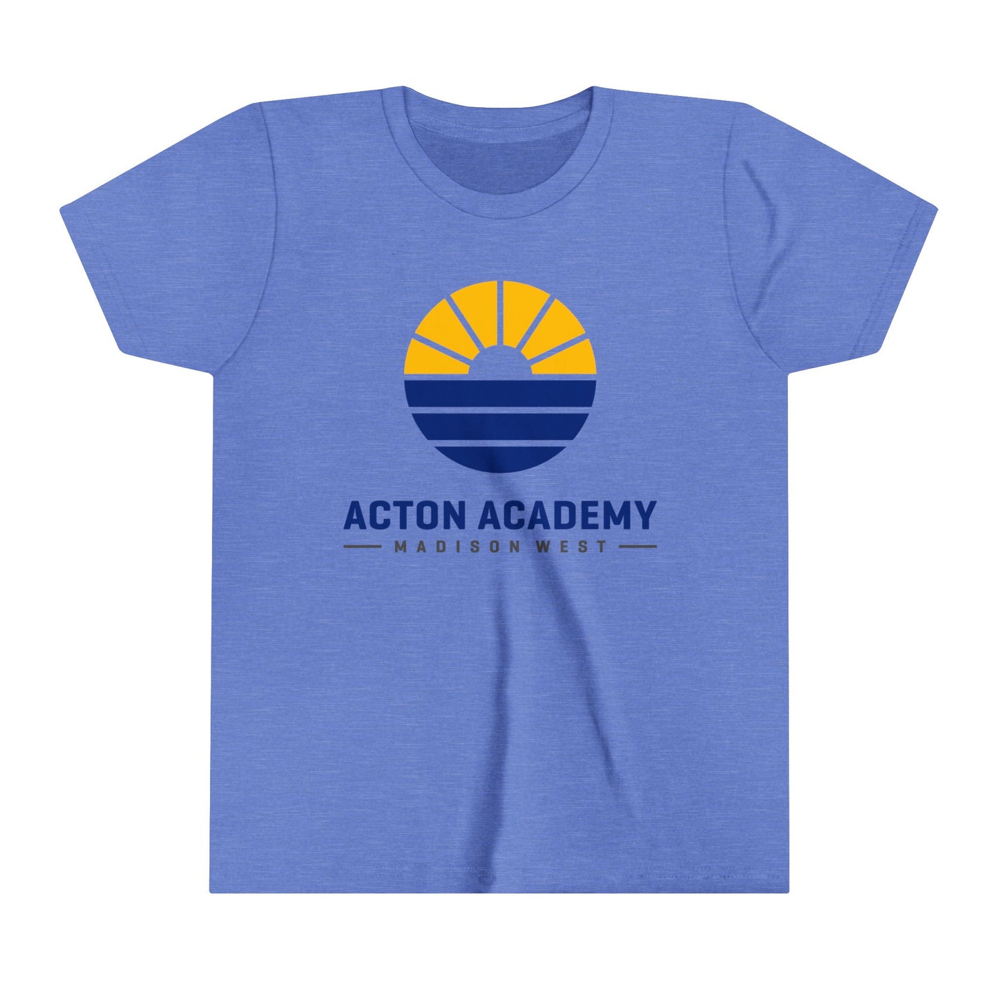 Acton Madison West blue/yellow Youth Short Sleeve Tee