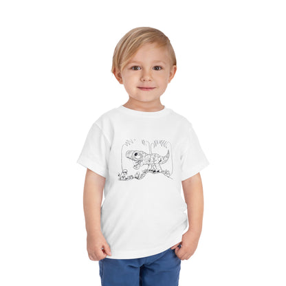 Toddler Tee - Ronin Inspired Dinosaur