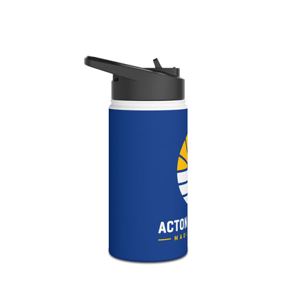 Acton Madison West Stainless Steel Water Bottle, Standard Lid