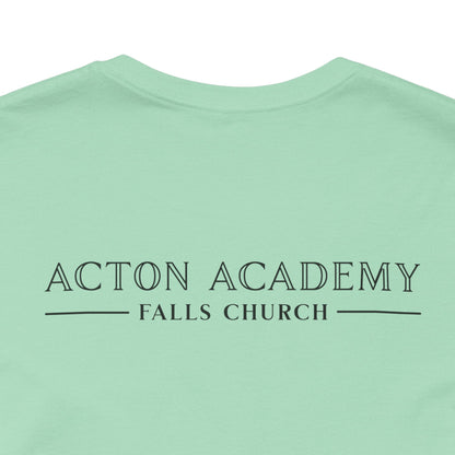 Guide definition with Falls Church on back Jersey Short Sleeve Tee