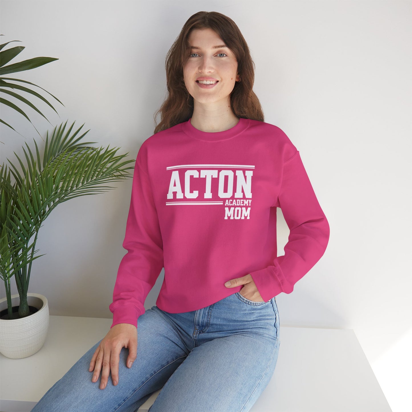 Acton Mom Unisex Heavy Blend™ Crewneck Sweatshirt