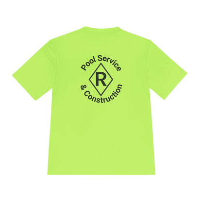 Unisex Pool Service Tee - Moisture Wicking Performance Shirt