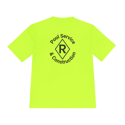 Unisex Pool Service Tee - Moisture Wicking Performance Shirt