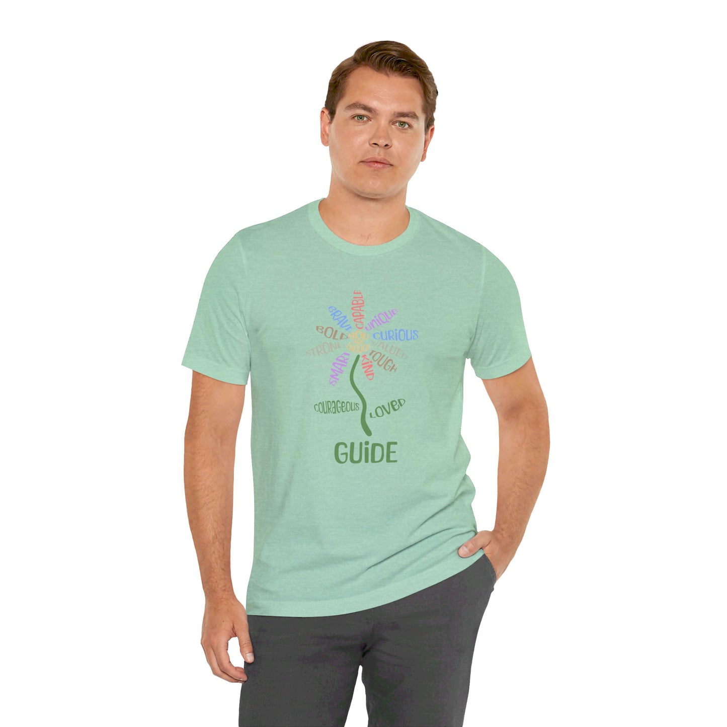 Guide Flower Unisex Jersey Short Sleeve Tee