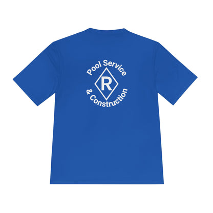 Unisex Moisture Wicking Tee - Pool Service & Construction Graphic Tee