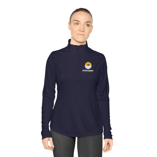 Acton Academy Madison West Ladies Quarter-Zip Pullover