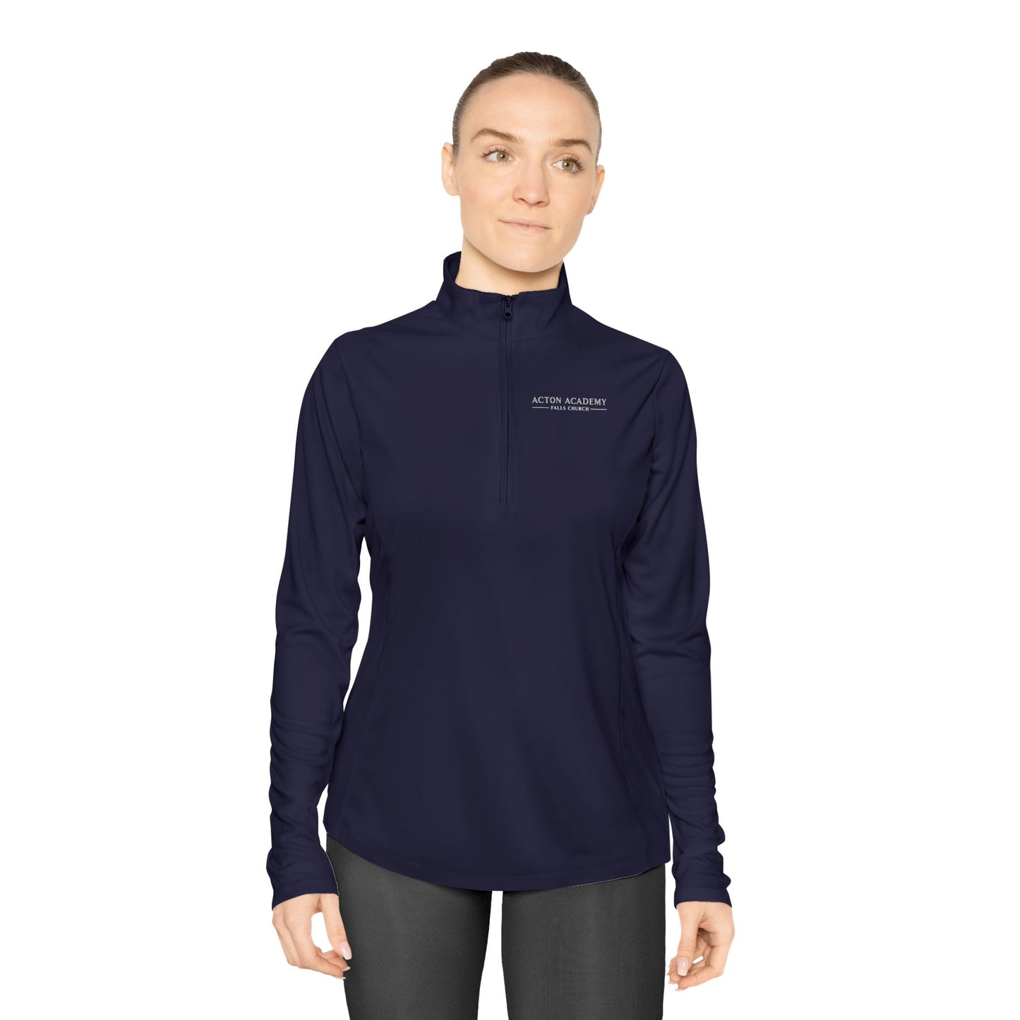 Acton Academy Falls Church Ladies Quarter-Zip Pullover