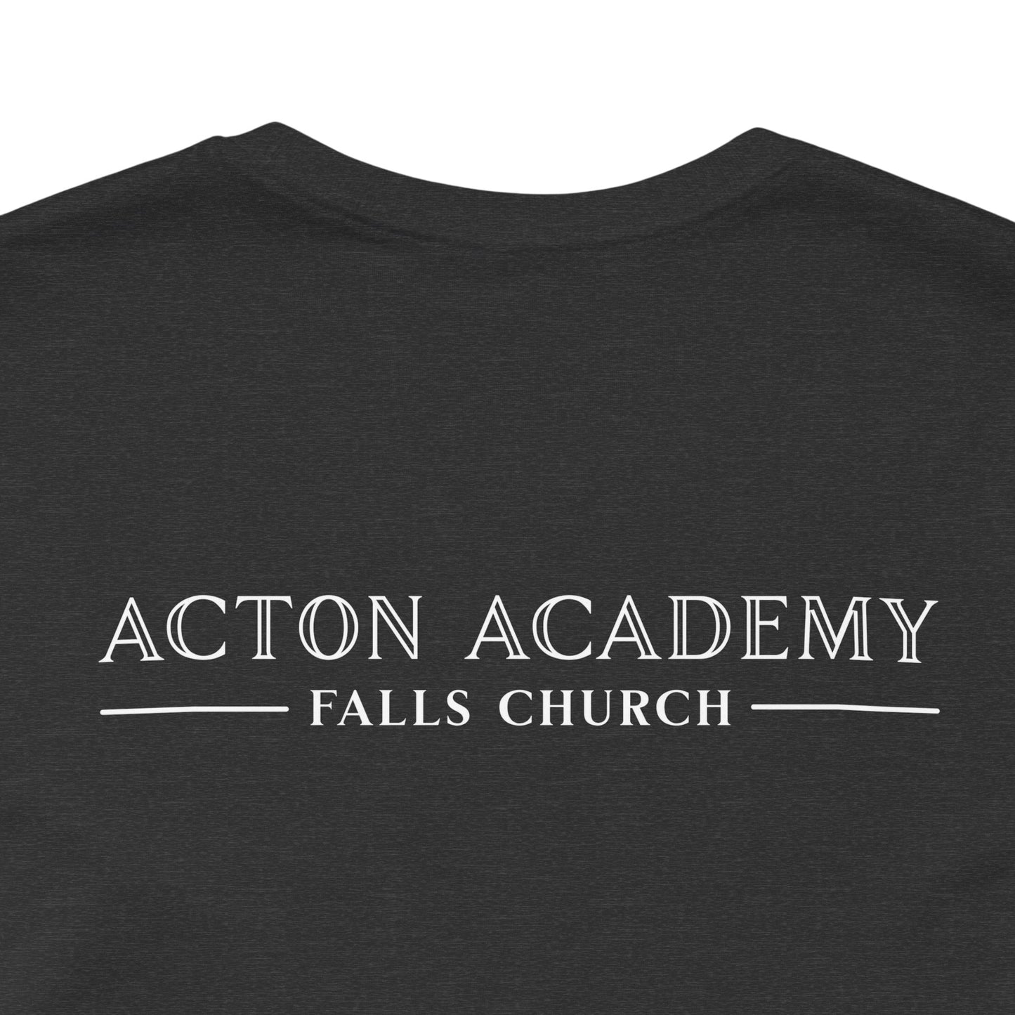 Guide Definition with Falls Church on back White Letters Unisex Jersey Short Sleeve Tee