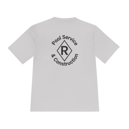 Unisex Pool Service Tee - Moisture Wicking Performance Shirt