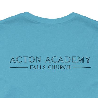 Guide definition with Falls Church on back Jersey Short Sleeve Tee