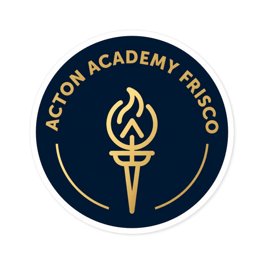 Acton Academy Frisco Round Sticker