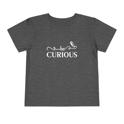 Be Curious with Acton Lakewood on Back Toddler Short Sleeve Tee