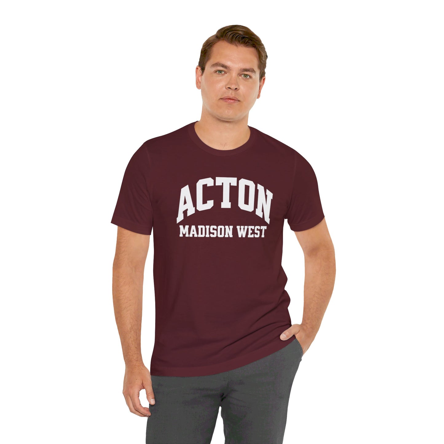 Simple Acton Madison West Unisex Jersey Short Sleeve Tee