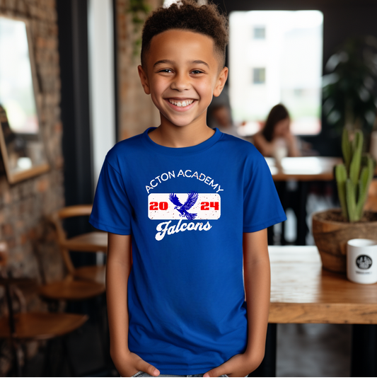 Acton Falcons 2024 Youth Short Sleeve Tee