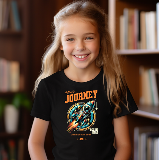 A Hero's Journey Rocket Youth Short Sleeve Tee